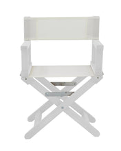Charger l'image dans la galerie, Fauteuil enfant metteur en scène personnalisé - Châssis blanc (Copie)