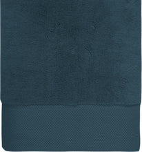 Charger l'image dans la galerie, Drap de douche bordure nid d'abeille 70x140 cm personnalisé