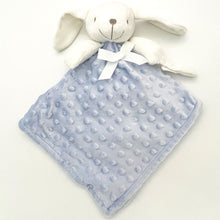 Charger l'image dans la galerie, Doudou personnalisé lapin bleu ciel