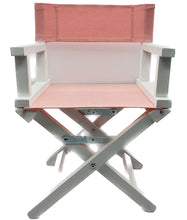 Charger l'image dans la galerie, Fauteuil enfant metteur en scène personnalisé - Châssis blanc