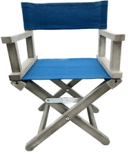 Charger l'image dans la galerie, Fauteuil enfant metteur en scène personnalisé - Châssis gris cérusé