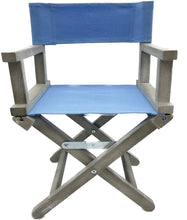 Charger l'image dans la galerie, Fauteuil enfant metteur en scène personnalisé - Châssis gris cérusé