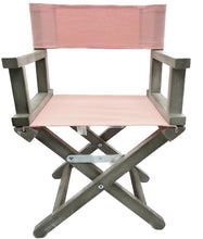 Charger l'image dans la galerie, Fauteuil enfant metteur en scène personnalisé - Châssis gris cérusé