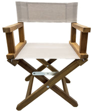 Charger l'image dans la galerie, Fauteuil enfant metteur en scène personnalisé - Châssis teck huilé