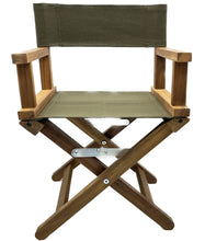 Charger l'image dans la galerie, Fauteuil enfant metteur en scène personnalisé - Châssis teck huilé