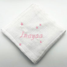 Charger l'image dans la galerie, Lange bébé blanc personnalisé