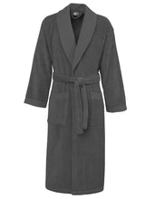 Charger l'image dans la galerie, Peignoir coton col châle nid d'abeille personnalisé