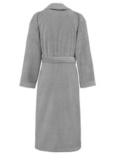 Charger l'image dans la galerie, Peignoir coton col châle nid d'abeille personnalisé