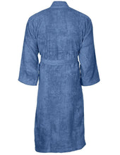 Charger l'image dans la galerie, Peignoir de bain coton col kimono personnalisé