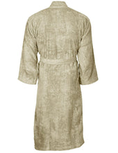 Charger l'image dans la galerie, Peignoir de bain coton col kimono personnalisé