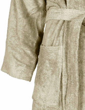 Charger l'image dans la galerie, Peignoir de bain coton col kimono personnalisé
