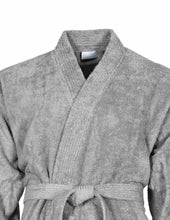Charger l'image dans la galerie, Peignoir de bain coton col kimono personnalisé