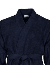 Charger l'image dans la galerie, Peignoir de bain coton col kimono personnalisé