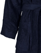 Charger l'image dans la galerie, Peignoir de bain coton col kimono personnalisé