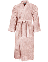 Charger l'image dans la galerie, Peignoir de bain coton col kimono personnalisé