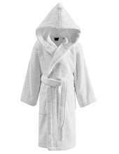 Charger l'image dans la galerie, Peignoir coton bébé / enfant à capuche