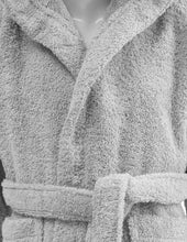 Charger l'image dans la galerie, Peignoir coton bébé / enfant à capuche