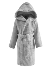 Charger l'image dans la galerie, Peignoir coton bébé / enfant à capuche
