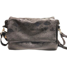 Charger l'image dans la galerie, Sac à langer personnalisé Full croco noir