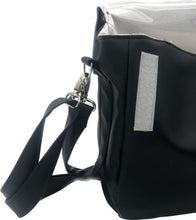 Charger l'image dans la galerie, Sac à langer personnalisé Croco noir & simili