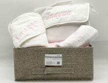 Charger l'image dans la galerie, Lange bébé blanc personnalisé