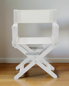 Fauteuil enfant metteur en scène personnalisé - Châssis blanc (Copie)