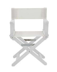 Fauteuil enfant metteur en scène personnalisé - Châssis blanc (Copie)