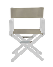 Charger l&#39;image dans la galerie, Fauteuil enfant metteur en scène personnalisé - Châssis blanc (Copie)
