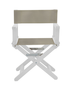 Fauteuil enfant metteur en scène personnalisé - Châssis blanc (Copie)