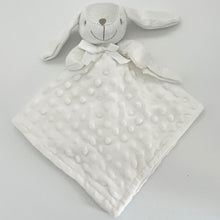 Charger l&#39;image dans la galerie, Doudou personnalisé lapin blanc
