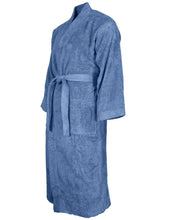 Charger l&#39;image dans la galerie, Peignoir de bain coton col kimono personnalisé
