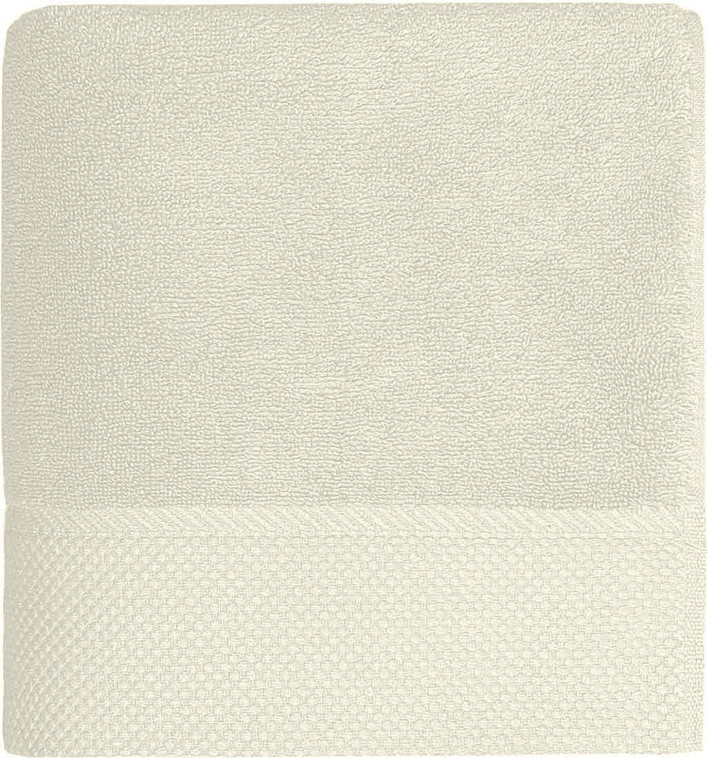 Drap de douche bordure nid d'abeille 70x140 cm personnalisé