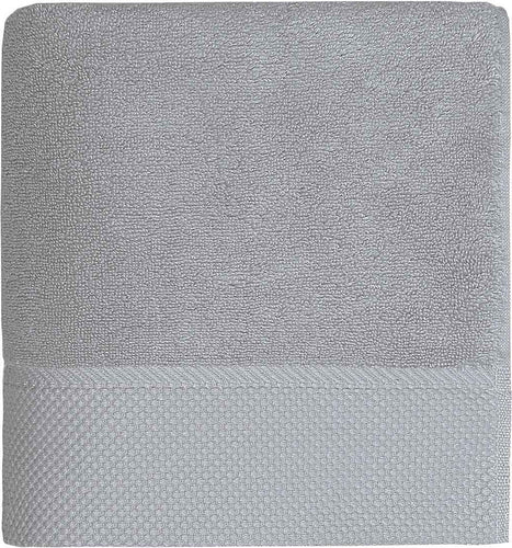 Drap de bain bordure nid d'abeille 100x150 cm personnalisé