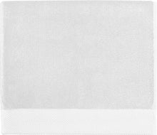 Charger l&#39;image dans la galerie, Serviette de toilette bordure nid d&#39;abeille 50 x 100 cm personnalisée
