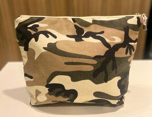 Trousse de toilette personnalisée Camouflage kaki