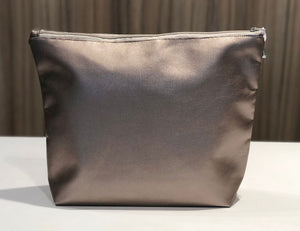 Trousse de toilette personnalisée Simili cuir bronze